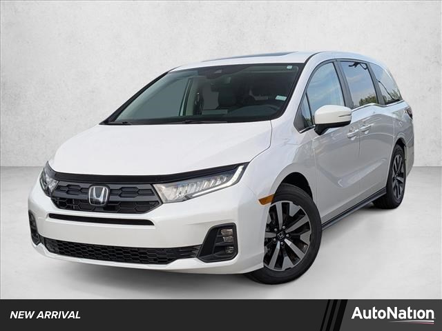 Gray (Platinum White Pea) 2026 Honda Odyssey EX-L FWD Minivan Front-Wheel Drive Automatic