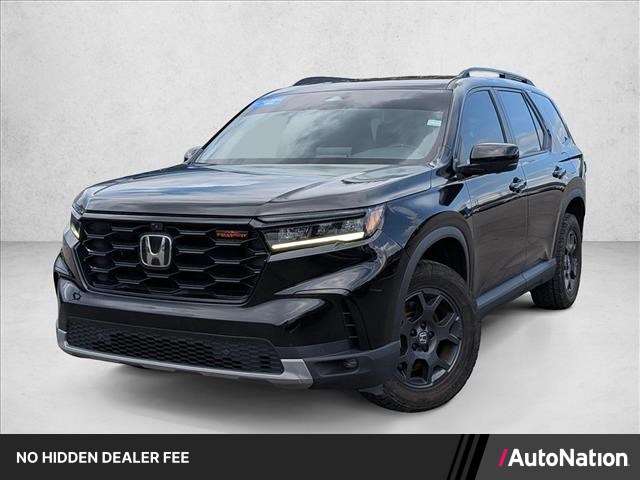 Crystal Black Pearl 2024 Honda Pilot SUV / Crossover All-Wheel Drive Automatic