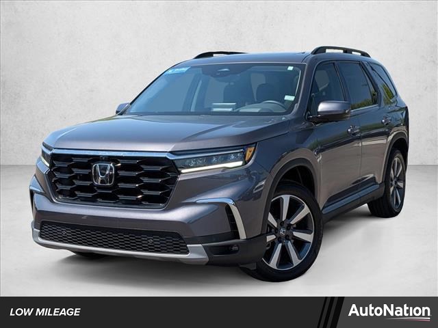 Gray (Modern Steel Metal) 2025 Honda Pilot Elite AWD SUV / Crossover All-Wheel Drive Automatic