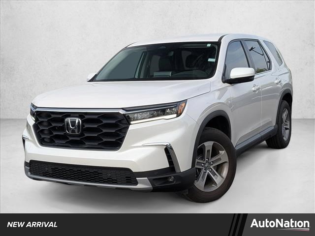 Platinum White Pearl 2025 Honda Pilot EX-L FWD SUV / Crossover Front-Wheel Drive Automatic