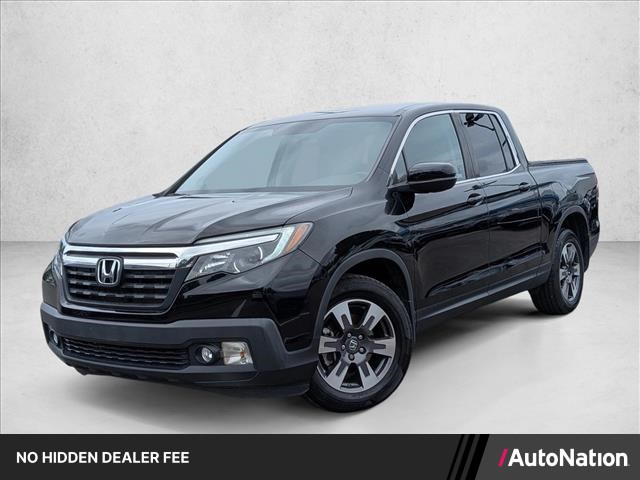 Crystal Black Pear 2018 Honda Ridgeline RTL-T Pickup Truck Front-Wheel Drive 6-Speed Automatic