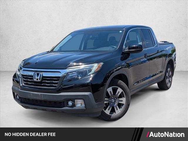 Crystal Black Pear 2018 Honda Ridgeline RTL-T Pickup Truck Front-Wheel Drive 6-Speed Automatic