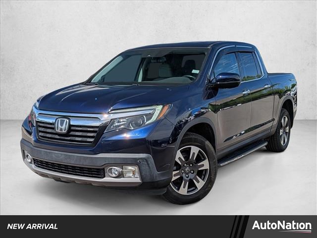 Black (Obsidian Blue Pear) 2017 Honda Ridgeline RTL-E AWD Pickup Truck All-Wheel Drive 6-Speed Automatic