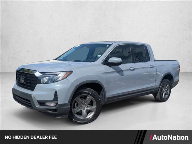 Sonic Gray Pearl 2023 Honda Ridgeline Pickup Truck All-Wheel Drive Automatic
