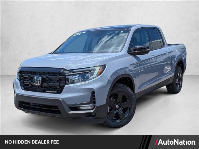 Sonic Gray Pearl 2026 Honda Ridgeline Black Edition Two-Tone AWD Pickup Truck All-Wheel Drive Automatic