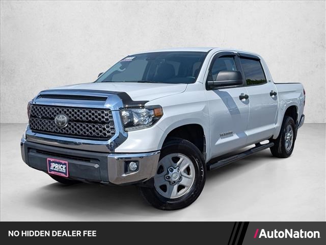 White 2019 Toyota Tundra Pickup Truck Four-Wheel Drive Automatic