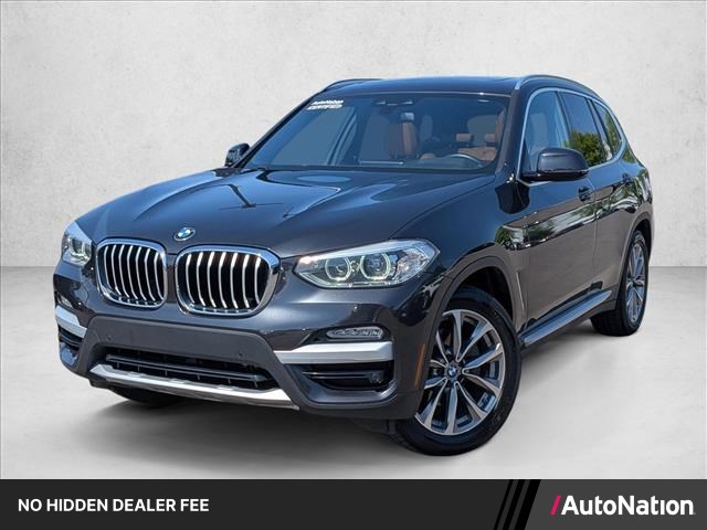 Gray (Dark Graphite Metallic) 2019 BMW X3 SUV / Crossover All-Wheel Drive Automatic