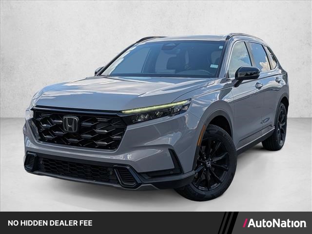 Urban Gray Pearl 2024 Honda CR-V Hybrid SUV / Crossover All-Wheel Drive Continuously Variable Transmission