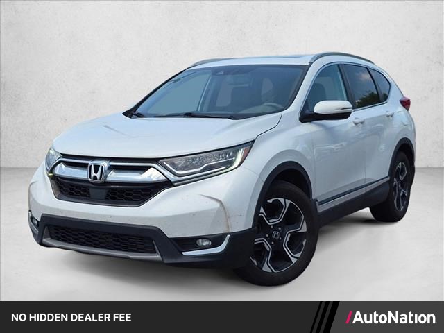 Platinum White Pearl 2019 Honda CR-V SUV / Crossover Front-Wheel Drive Automatic