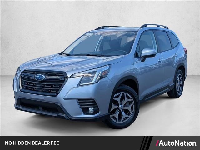 Ice Silver Metallic 2022 Subaru Forester SUV / Crossover All-Wheel Drive Automatic