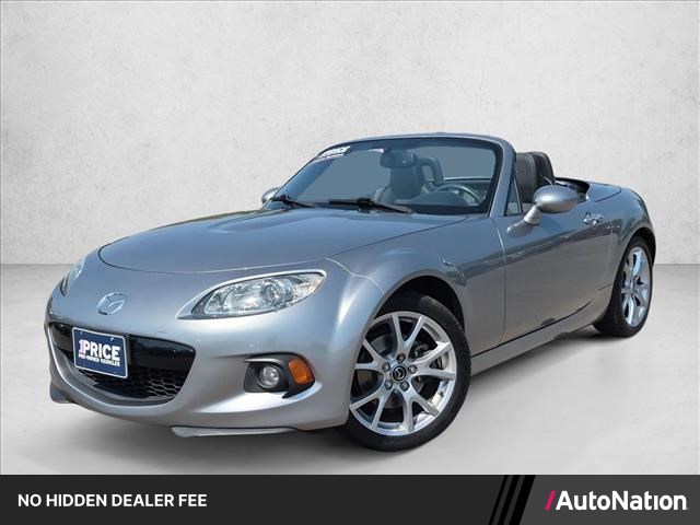 Liquid Silver Metallic 2014 Mazda MX-5 Miata Convertible Rear-Wheel Drive Automatic