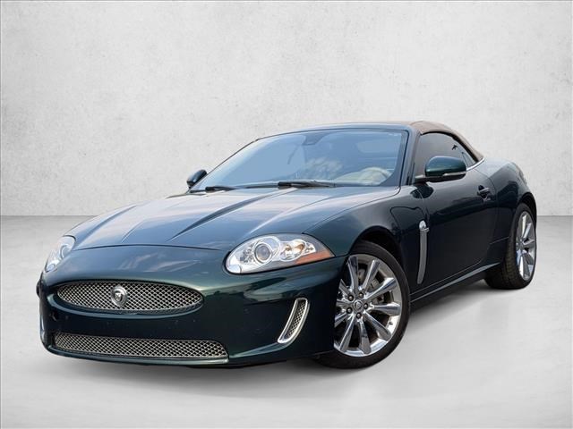Emerald Fire 2010 Jaguar XK-Series XK Convertible RWD Convertible Rear-Wheel Drive 6-Speed Automatic