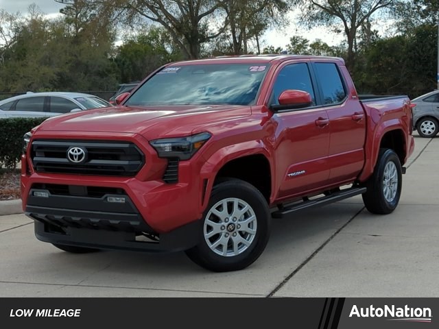 Red 2025 Toyota Tacoma SR5 Double Cab RWD Pickup Truck 4X2 Automatic