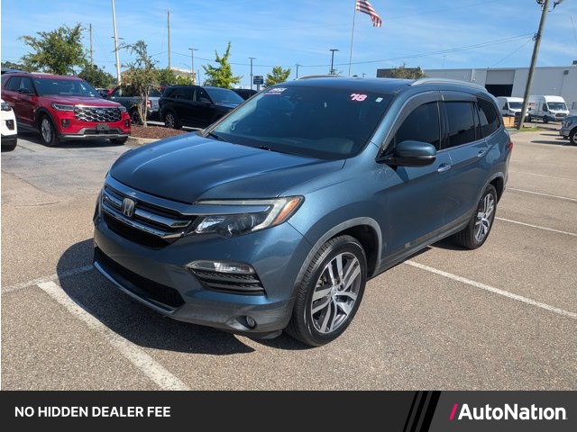 Gray (Steel Sapphire Metallic) 2018 Honda Pilot SUV / Crossover All-Wheel Drive Automatic