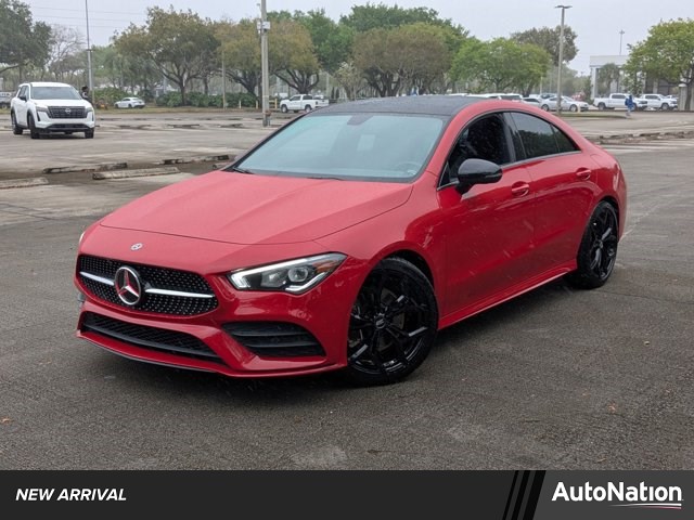 Jupiter Red 2020 Mercedes-Benz CLA 250 FWD Coupe Front-Wheel Drive Automatic