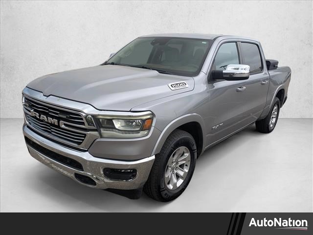 Silver 2021 RAM 1500 Laramie Crew Cab RWD Pickup Truck 4X2 8-Speed Automatic