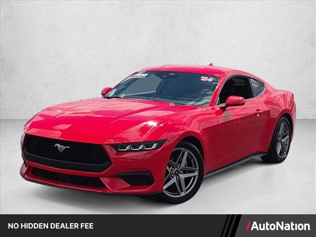 Race Red 2024 Ford Mustang Coupe Rear-Wheel Drive Automatic