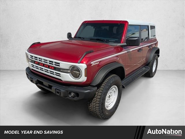Ruby Red Metallic Tinted Clearcoat 2025 Ford Bronco Heritage Edition 4-Door 4WD SUV / Crossover Four-Wheel Drive Automatic