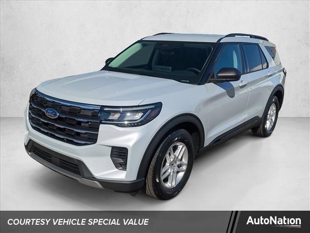 Space White Metallic 2026 Ford Explorer Active RWD SUV / Crossover Rear-Wheel Drive Automatic