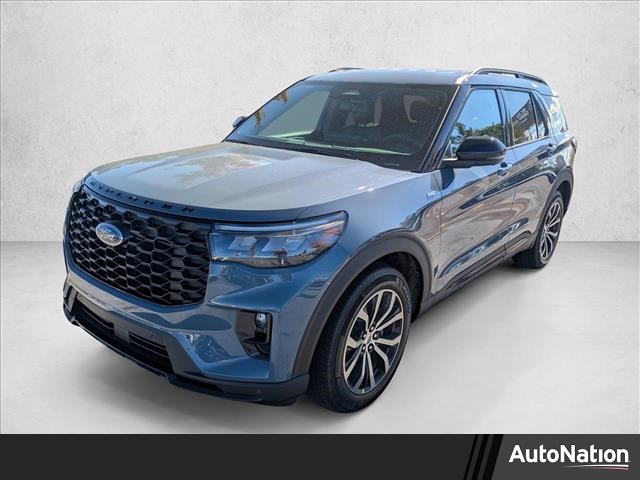 Vapor Blue Metallic 2026 Ford Explorer ST-Line RWD SUV / Crossover Rear-Wheel Drive Automatic