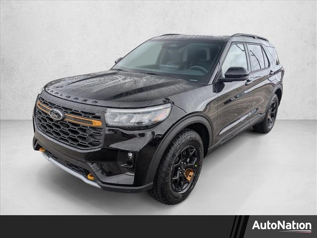 Agate Black Metallic 2026 Ford Explorer Tremor AWD SUV / Crossover All-Wheel Drive Automatic