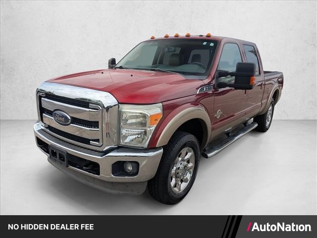 Ruby Red Metallic Tinted 2013 Ford F-250 Super Duty Pickup Truck Four-Wheel Drive 6-Speed Automatic