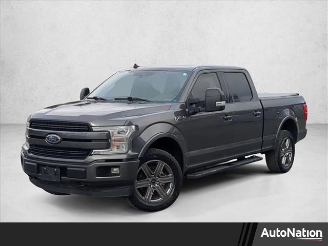 Gray (Magnetic Metallic) 2020 Ford F-150 Lariat SuperCrew LB 4WD Pickup Truck Four-Wheel Drive Automatic