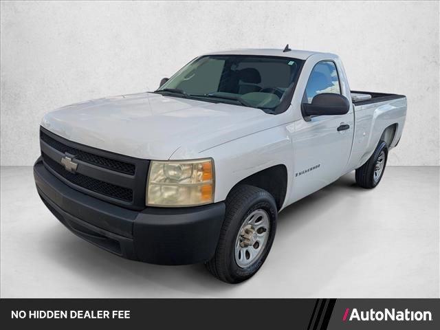 Summit White 2008 Chevrolet Silverado 1500 Pickup Truck 4X2 4-Speed Automatic