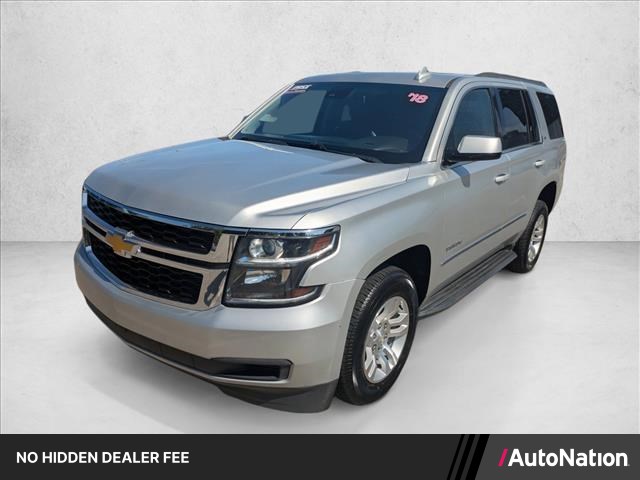 Silver Ice Metallic 2018 Chevrolet Tahoe SUV / Crossover Four-Wheel Drive 6-Speed Automatic
