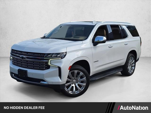 White (Iridescent Pearl Tricoat) 2021 Chevrolet Tahoe SUV / Crossover Four-Wheel Drive Automatic