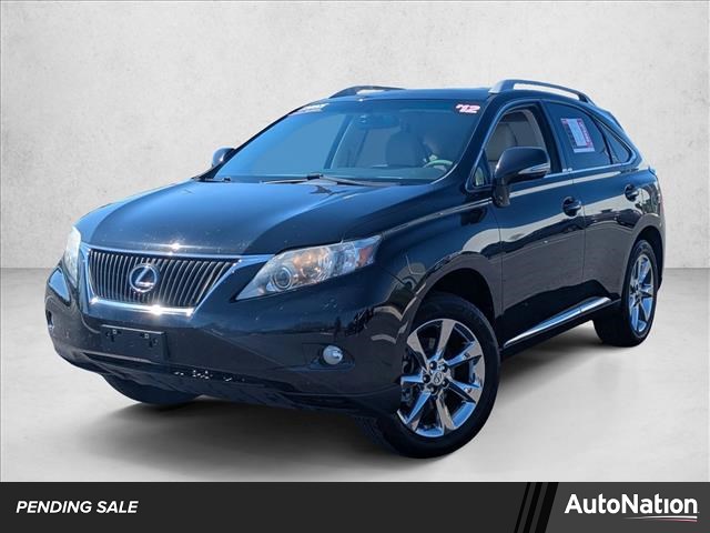 Black (Obsidian) 2012 Lexus RX 350 FWD SUV / Crossover Front-Wheel Drive Automatic
