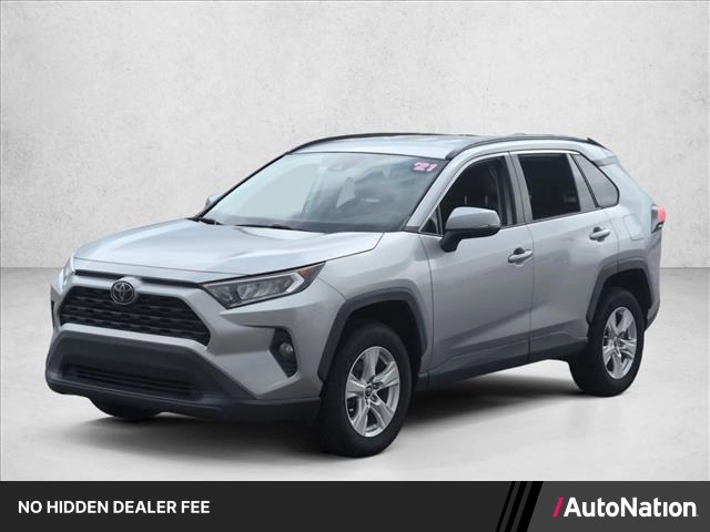 Silver Sky Metallic 2021 Toyota RAV4 XLE FWD SUV / Crossover Front-Wheel Drive Automatic