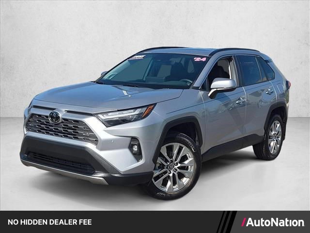 Silver Sky Metallic 2024 Toyota RAV4 SUV / Crossover Front-Wheel Drive Automatic
