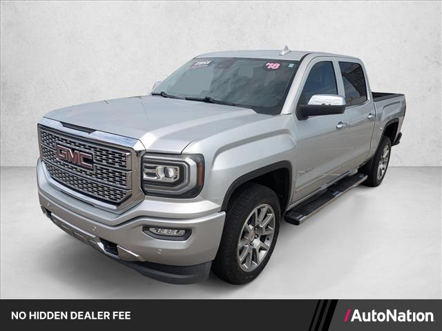 Quicksilver Metallic 2018 GMC Sierra 1500 Pickup Truck Four-Wheel Drive 8-Speed Automatic
