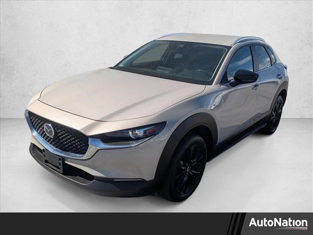 Gray (Platinum Quartz Metallic) 2024 Mazda CX-30 2.5 S Select Sport AWD SUV / Crossover All-Wheel Drive Automatic