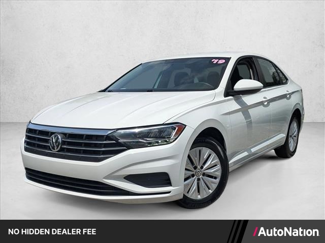 White 2019 Volkswagen Jetta Sedan Front-Wheel Drive 8-Speed Automatic