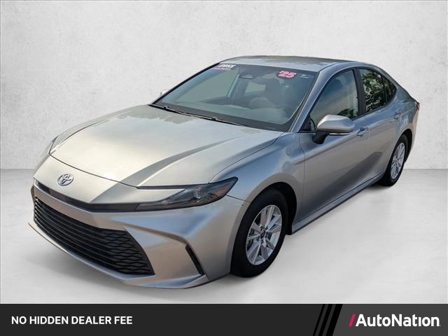 Celestial Silver Metallic 2025 Toyota Camry LE FWD Sedan Front-Wheel Drive Automatic