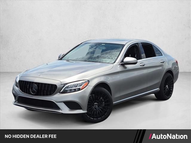 Mojave Silver Metallic 2019 Mercedes-Benz C-Class Sedan All-Wheel Drive Automatic