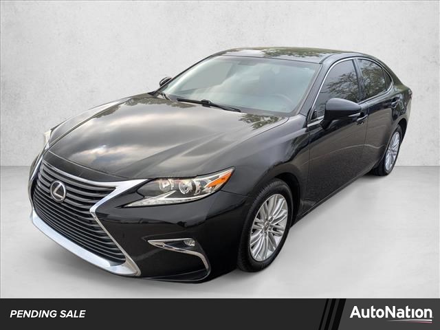 Black (Obsidian) 2016 Lexus ES 350 FWD Sedan Front-Wheel Drive Automatic