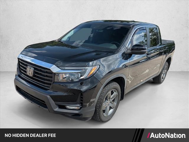 Crystal Black Pear 2023 Honda Ridgeline Pickup Truck All-Wheel Drive Automatic