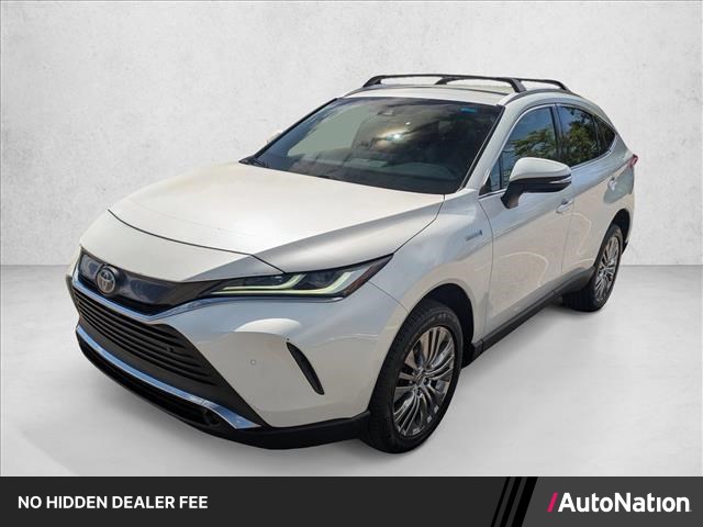 White (Blizzard Pearl) 2021 Toyota Venza XLE AWD SUV / Crossover All-Wheel Drive Automatic