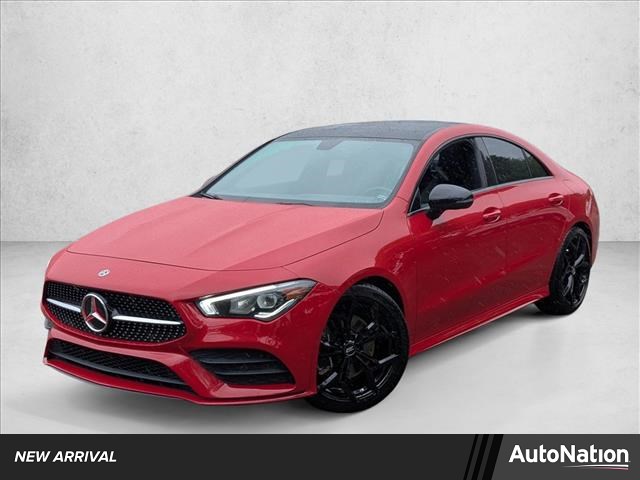 Jupiter Red 2020 Mercedes-Benz CLA 250 FWD Coupe Front-Wheel Drive Automatic