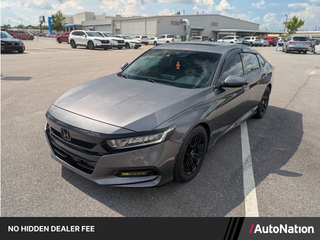 Gray (Modern Steel Metallic) 2018 Honda Accord Sedan Front-Wheel Drive Automatic