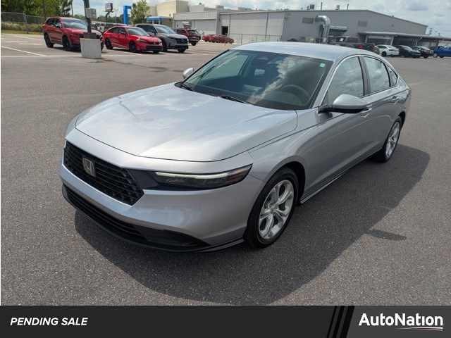 Lunar Silver Metallic 2023 Honda Accord LX FWD Sedan Front-Wheel Drive Continuously Variable Transmission