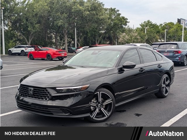 Crystal Black Pearl 2026 Honda Accord Sedan Front-Wheel Drive Continuously Variable Transmission