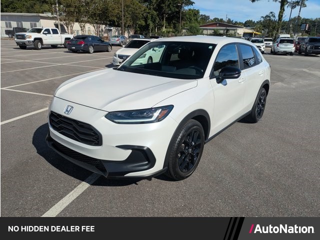 Platinum White Pearl 2024 Honda HR-V SUV / Crossover All-Wheel Drive Automatic
