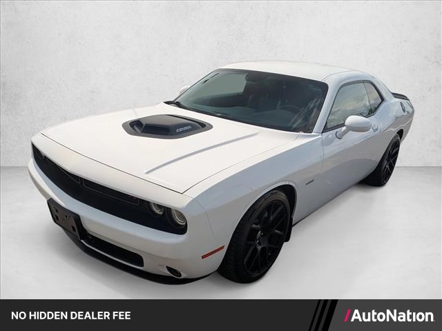 Bright White Clearcoat 2015 Dodge Challenger R/T Plus Shaker RWD Coupe Rear-Wheel Drive 8-Speed Automatic