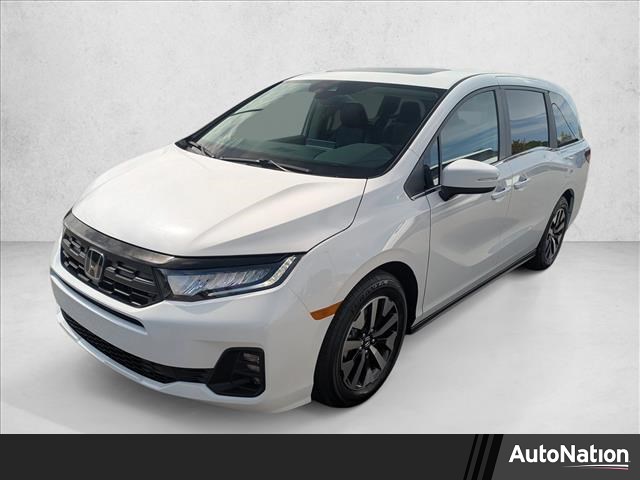 Platinum White Pearl 2026 Honda Odyssey EX-L FWD Minivan Front-Wheel Drive Automatic