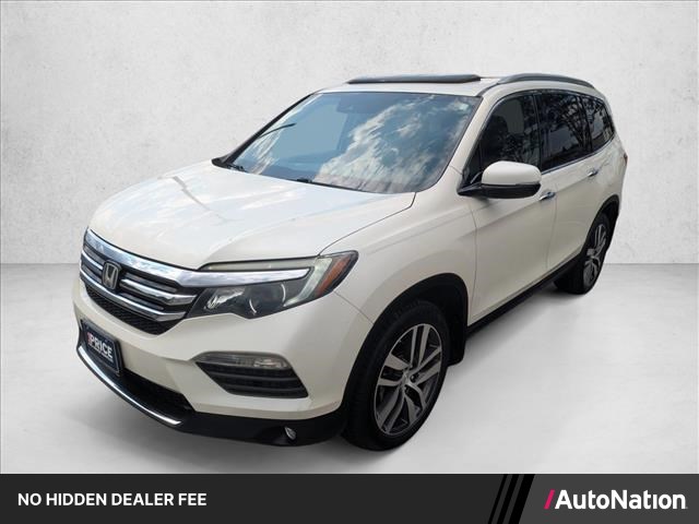 White 2017 Honda Pilot SUV / Crossover All-Wheel Drive Automatic