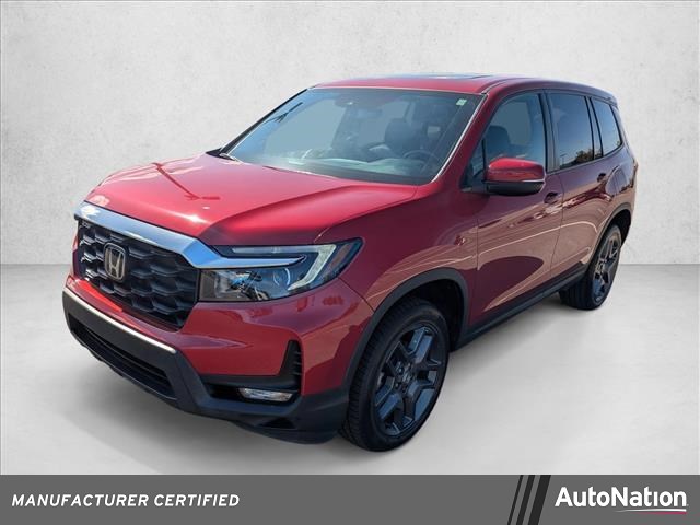 Radiant Red Metallic Ii 2023 Honda Passport EX-L AWD SUV / Crossover All-Wheel Drive Automatic